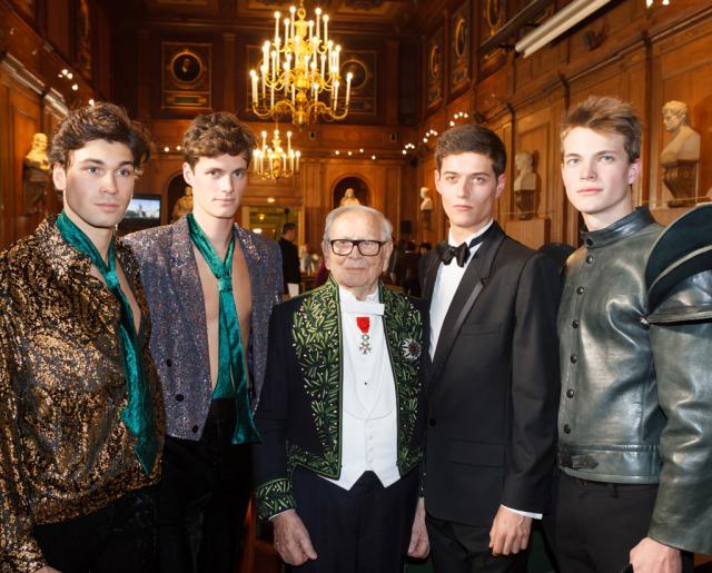 Pierre Cardin: 2016 - He presented a fashion show "70 years of creation” at the Académie des Beaux-Arts in Paris. This was the first time that the Institut de France welcomed...