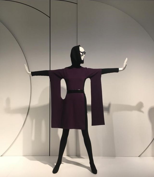 &quot;Fashion Futurist” Exhibition. Pierre Cardin Haute Couture Creation - 2019