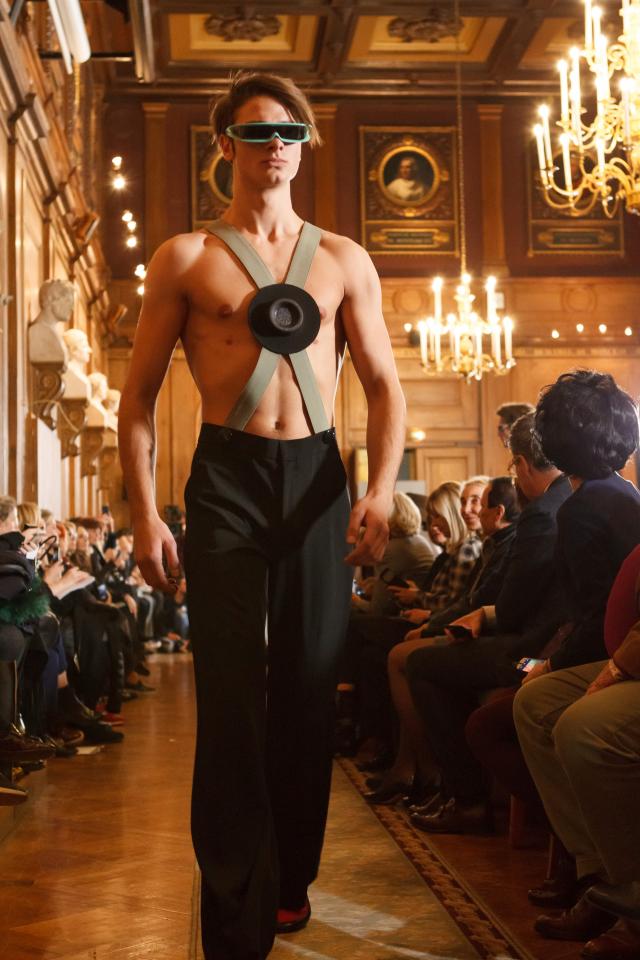Throwback of 70 years of creation. Fashion Show at Académie des Beaux-Arts - 2016