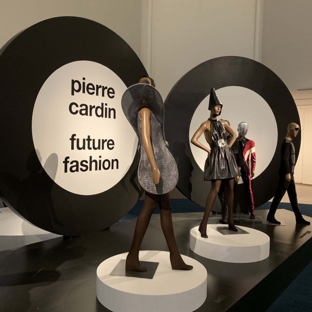 Pierre Cardin : Future Fashion exhibition in the Brooklyn Museum in New  York.
