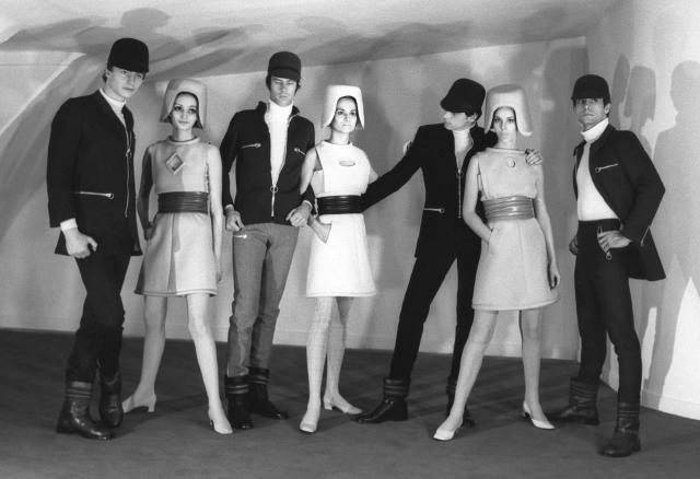 1968. Pierre Cardin Haute Couture Creation - 