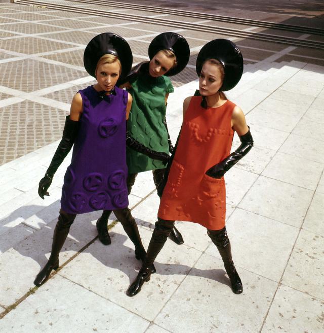 Robe. Création Haute Couture - 1968
