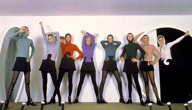 1969. Pierre Cardin Haute Couture Creation - 1969