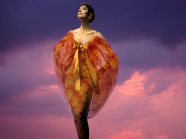 1994. Pierre Cardin Haute Couture Creation
Evening dress - 