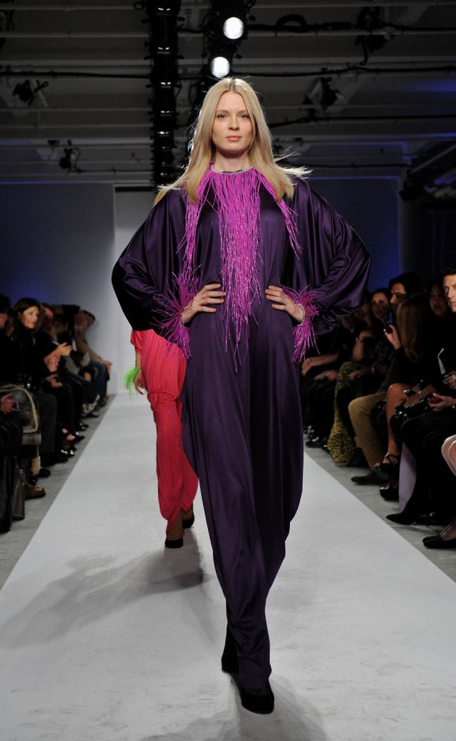Fashion show in New-York 2010/2038. Pierre Cardin Haute Couture Creation - 2010