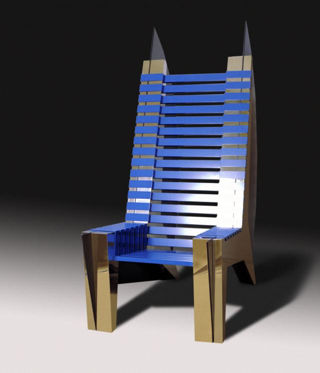 Chaise. Design Pierre Cardin - 