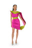 Coral Wave Dress