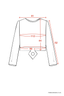 Wool cropped top - Heritage 46