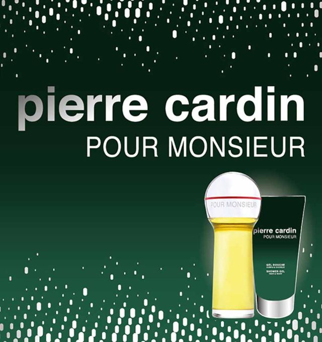Pierre Cardin: 1972 - He launches his first masculine perfume « Pour Monsieur »Other fragrances for men :1988 : Maxim’s Homme »1992 : Enigme1998 : Centaure2001...